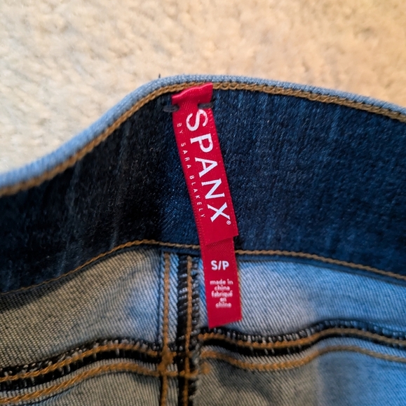 SPANX Dark Blue Skinny Jeans for Women S/P - Picture 4 of 11